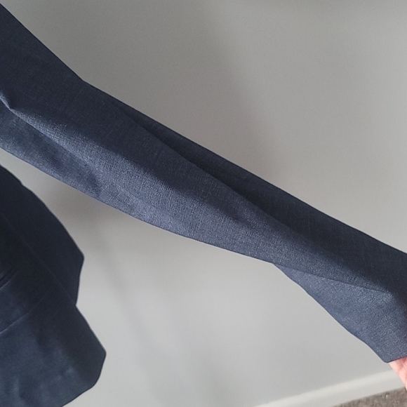 Lane Bryant dark blue single button notched collar blazer NWT - Picture 7 of 11